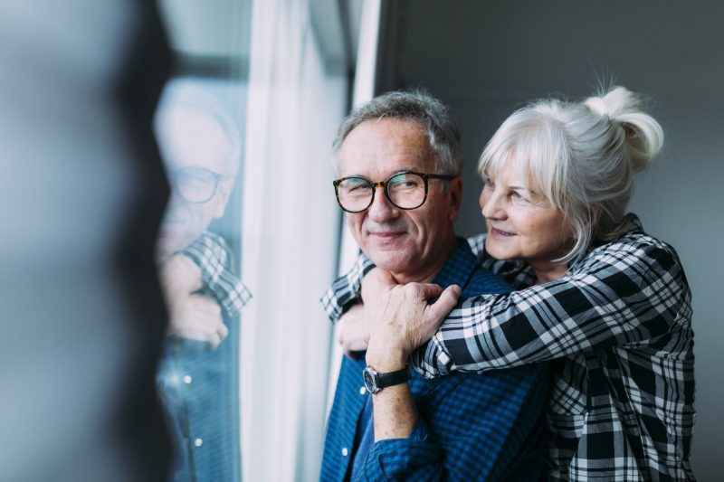 Un couple de retraité.